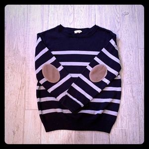 Boys patchwork elbow sweater